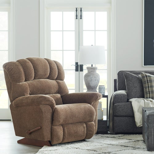 La-Z-Boy Randell Rocking Recliner.-Washburn's Home Furnishings