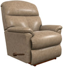 La-Z-Boy Reed Rocking Recliner in Beige Leather-Washburn's Home Furnishings