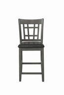 Lavon - Counter Height Chestair - Dark Gray-Washburn's Home Furnishings