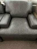 Leather Italia 6045 Reserve Chair 2040 in Grey-Washburn's Home Furnishings