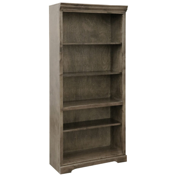 Payson 60" Bookcase in Charcoal-Washburn's Home Furnishings