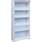 Payson 60" Bookcase in Rustic White-Washburn's Home Furnishings