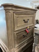 Liberty Magnolia Manor 2 Drawer Nightstand in Weathered Bisque-Washburn's Home Furnishings