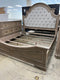 Liberty Magnolia Manor King Panel Bedframe in Weathered Bisque-Washburn's Home Furnishings