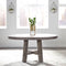 Liberty Modern Farmhouse Round Dining Table Set w/4 Ladder Back Side Chairs-Washburn's Home Furnishings