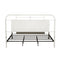 Vintage Series - King Metal Bed - Antique White-Washburn's Home Furnishings