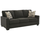 Lucina - Charcoal - Queen Sofa Sleeper-Washburn's Home Furnishings