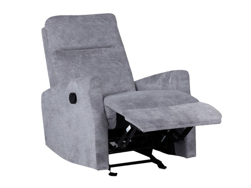 Manwah Glider Recliner in Steel Grey-Washburn's Home Furnishings