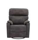 Manwah Swivel Glider Recliner in Mineral-Washburn's Home Furnishings