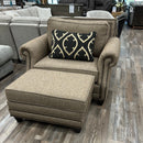 Mayo Chair & Ottoman in Tobacco-Washburn's Home Furnishings