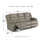 Mccade - Cobblestone - Reclining Sofa-Washburn's Home Furnishings