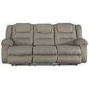 Mccade - Cobblestone - Reclining Sofa-Washburn's Home Furnishings