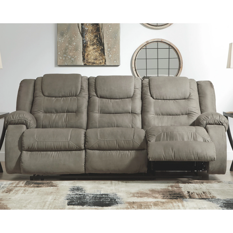 Mccade - Cobblestone - Reclining Sofa-Washburn's Home Furnishings