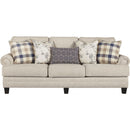 Meggett Queen Sofa Sleeper in Linen-Washburn's Home Furnishings