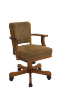 Mitchell - Game Table - Game Chair - Light Brown-Washburn's Home Furnishings