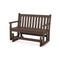 Polywood Traditional Garden 48" Glider in Mahogany-Washburn's Home Furnishings