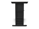 Premier Wall Cue Rack in Black-Washburn's Home Furnishings