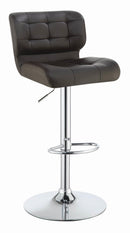 Rec Room/bar Stools: Height Adjustable - Adjustable Bar Stool - Brown-Washburn's Home Furnishings