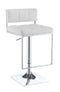 Rec Room/bar Stools: Height Adjustable - Adjustable Bar Stool - White-Washburn's Home Furnishings