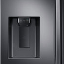 Samsung 27 CuFt French Door Refrigerator w/Fingerprint Resistant Black Stainless Finish-Washburn's Home Furnishings