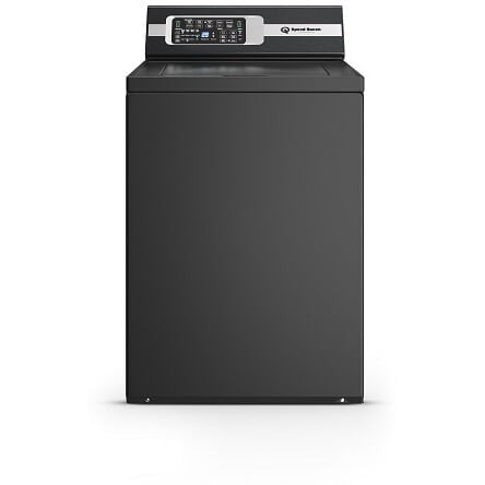 Speed Queen TR7 3.2 Cu. Ft. Ultra-Quiet Top Load Washer in Matte Black-Washburn's Home Furnishings