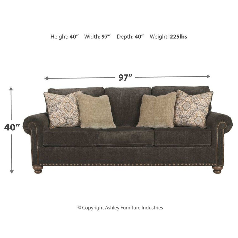 Stracelen - Sable - Queen Sofa Sleeper-Washburn's Home Furnishings