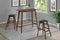 Tapered Legs Bar Stool - Walnut-Washburn's Home Furnishings