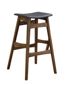 Tapered Legs Bar Stool - Walnut-Washburn's Home Furnishings