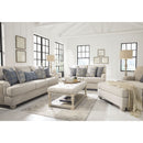 Traemore - Linen - Queen Sofa Sleeper-Washburn's Home Furnishings