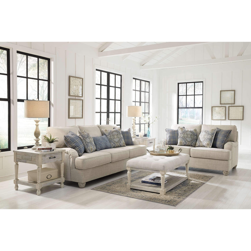 Traemore - Linen - Queen Sofa Sleeper-Washburn's Home Furnishings