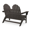 VINEYARD 48" ADIRONDACK BENCH IN VINTAGE COFFEE-Washburn's Home Furnishings