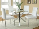 Vance Upholstered Dining Chairs - White (set Of 4)-Washburn's Home Furnishings