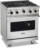 Viking 5 Series 30" Freestanding Gas Open Burner Professional Range - Stainless Steel-Washburn's Home Furnishings