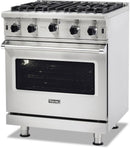 Viking 5 Series 30" Freestanding Gas Open Burner Professional Range - Stainless Steel-Washburn's Home Furnishings