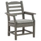 Visola - Gray - Arm Chair With Cushion (2/cn)-Washburn's Home Furnishings