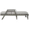 Visola - Gray - Chaise Lounge With Cushion-Washburn's Home Furnishings