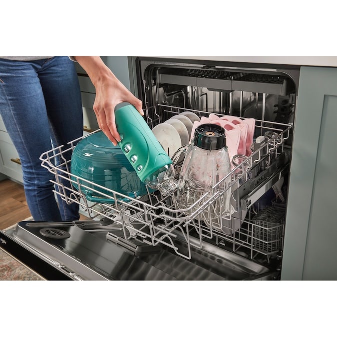 Whirlpool Large Capacity Built-In Dishwasher Fingerprint Resistant Stainless Steel-Washburn's Home Furnishings