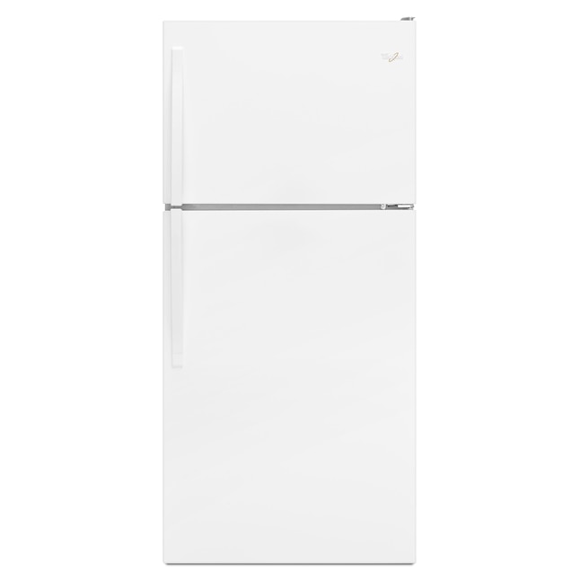 Whirlpool 18 cu ft Top Freezer Refrigerator 30 inch - White-Washburn's Home Furnishings