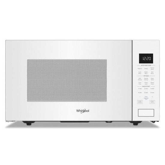 Whirlpool 1.6 Cu. Ft. Countertop Microwave in White-Washburn's Home Furnishings