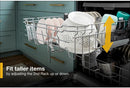 Whirlpool 24 in. Fingerprint Resistant Stainless Steel Top Control Dishwasher with 3rd Rack-Washburn's Home Furnishings