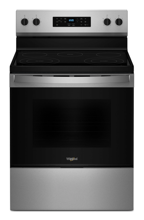 Whirlpool 30-inch Electric Range with Steam Clean-Washburn's Home Furnishings