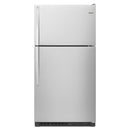 Whirlpool 33" 20. CuFt Top Freezer Refrigerator in Fingerprint Resistant SS-Washburn's Home Furnishings