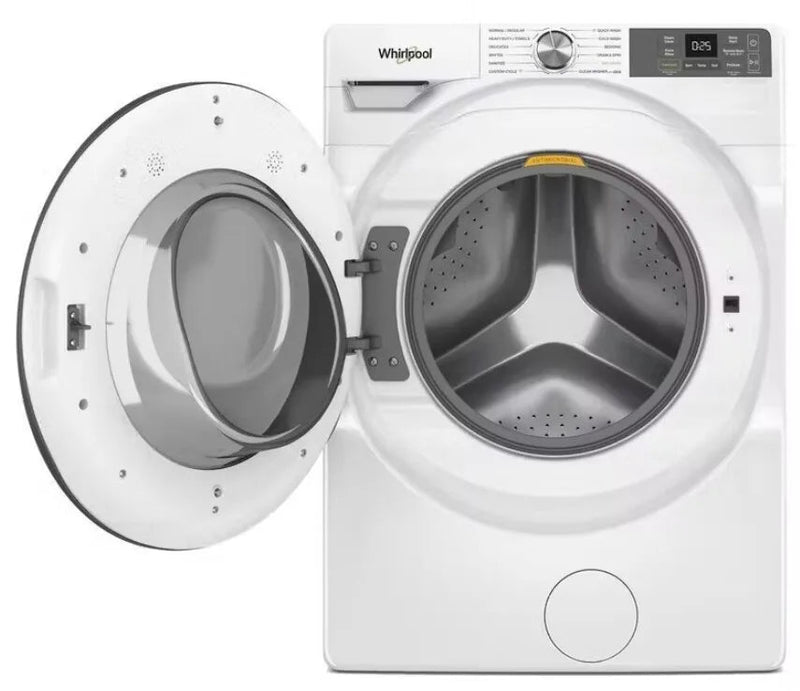 Whirlpool 4.5 CuFt Smart Front Load Washer w/FreshFlow Vent System-Washburn's Home Furnishings