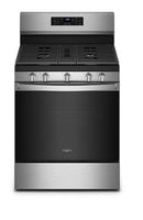 Whirlpool 5.0 CuFt Gas 5-in-1 Air Fry Oven-Fingerprint Resistant Stainless Steel-Washburn's Home Furnishings