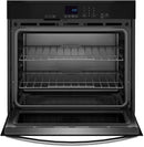 Whirlpool 5.0 Cu. Ft. Single Self-Cleaning Wall Oven - Stainless Steel-Washburn's Home Furnishings