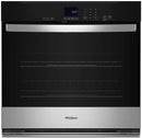 Whirlpool 5.0 Cu. Ft. Single Self-Cleaning Wall Oven - Stainless Steel-Washburn's Home Furnishings