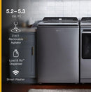 Whirlpool 5.2 - 5.3 cu. ft. Top Load Washer with 2 in 1 Removable Agitator-Washburn's Home Furnishings