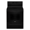 Whirlpool 5.3 Cu. Ft. Freestanding Electric Range w/Cooktop Flexibility in Black-Washburn's Home Furnishings