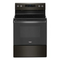 Whirlpool 5.3cf Electric Range in Black Stainless-Washburn's Home Furnishings