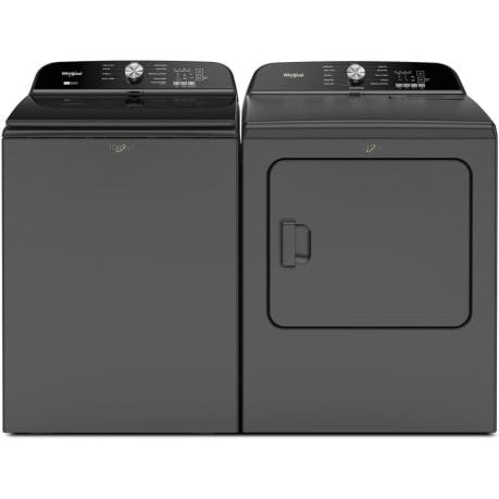 Whirlpool 7.0 Cu. Ft. Top Load Electric Dryer with Moisture Sensor in Volcano Black-Washburn's Home Furnishings